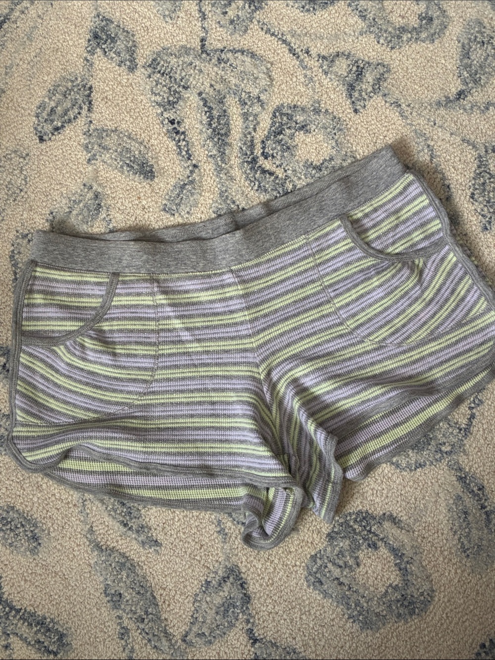 Victoria’s Secret Striped Cotton Lounge Shorts - Size Small